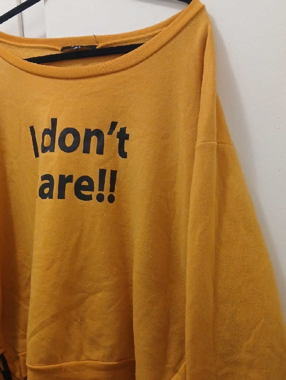 Hype Golden Yellow Pullover Sweatshirt - Picture 3 of 8